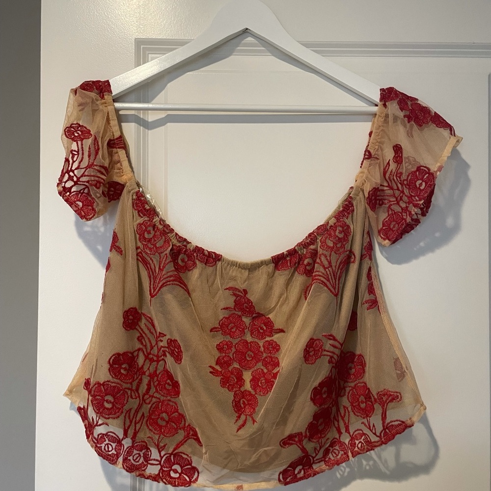 Gorgeous Off The Shoulder Shirt (Like New)